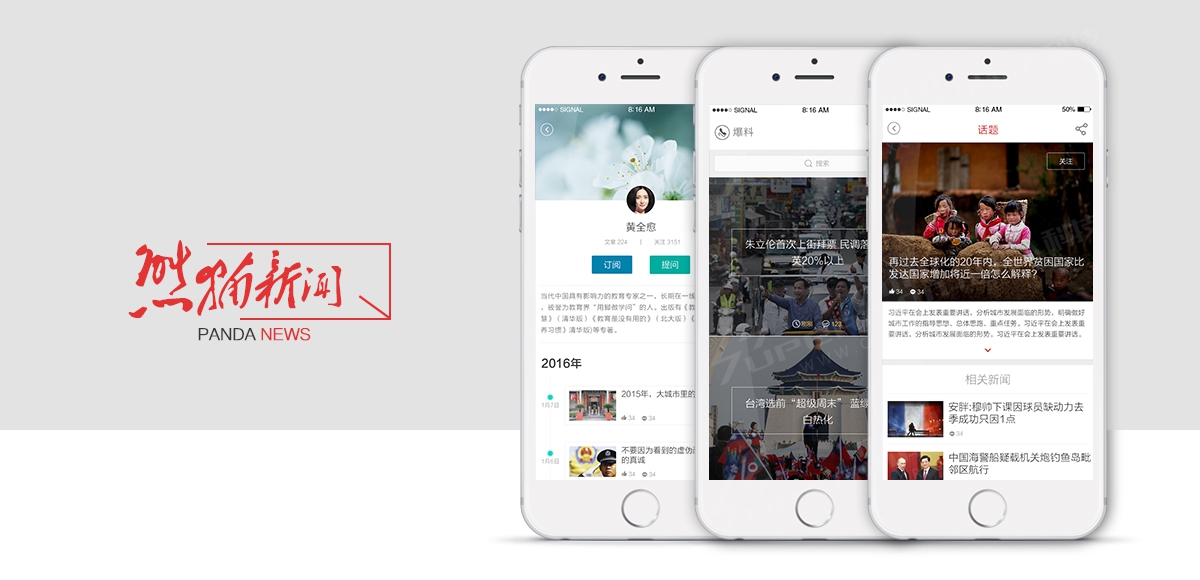 熊猫新闻案例图片